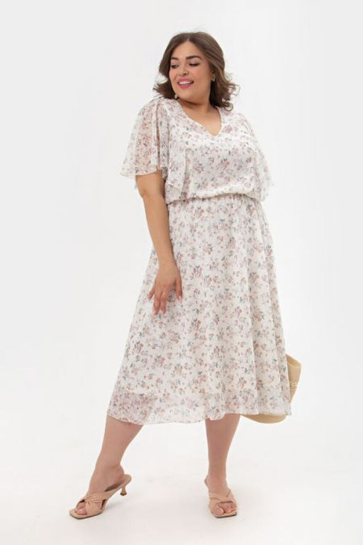Платье Luxury Moda 1388 молочный