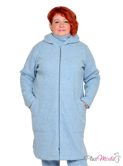 Жакет-куртка Модель №1863 размеры 44-84 - Plusmoda фото 6