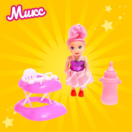 Кукла малышка Ева с аксессуарами, МИКС - Simaland фото 40