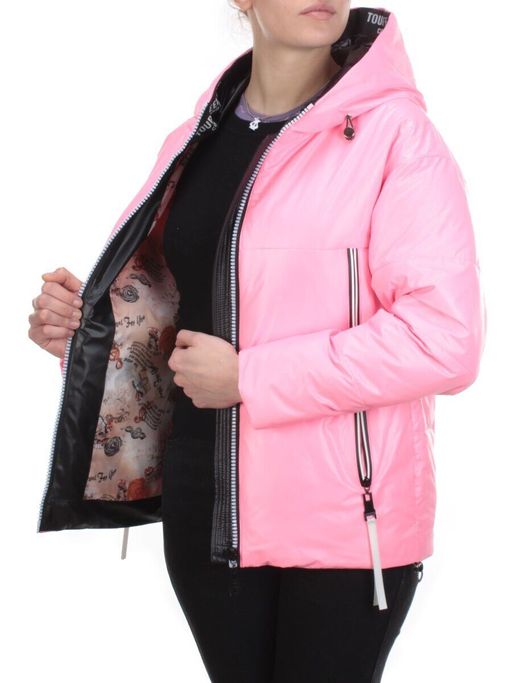 8278 PINK Куртка демисезонная женская BAOFANI (100 гр. синтепон) - Fashion фото 9