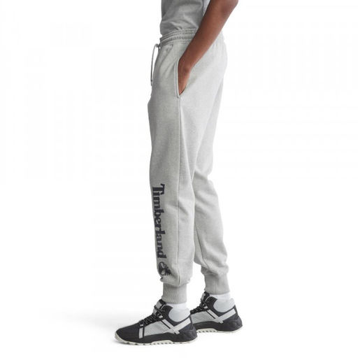 Мужские брюки спортивные Timberland Sweatpant Kennebeck River Lenear Logo Regular серые  фото 4
