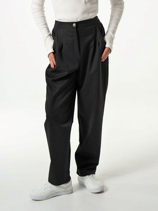 школьные брюки для девочки Mooriposh, модель 0442  фото 6
