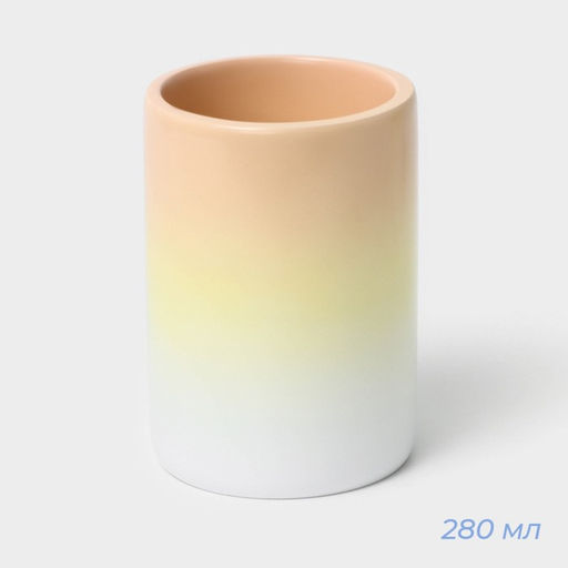 Аксессуары для ванной SAVANNA, 2 предмета, дозатор для мыла 290 мл, стакан 280 мл  фото 3