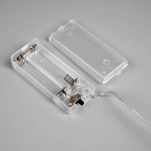 Ёлочная игрушка светодиодная Шар, d=12 см, 12 LED, от батареек ААх2, свечение тёплое белое - Luazon lighting фото 3