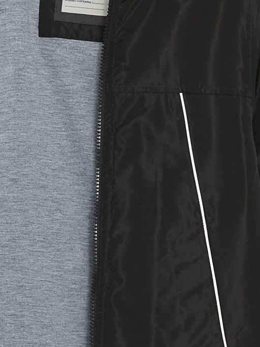 Kap??onlu Reflekt?r Detayl? Erkek ?ocuk Mont - Waikiki фото 2