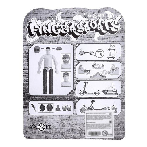 Пальчиковый скейтборд с фигуркой, МИКС - Woow toys фото 5