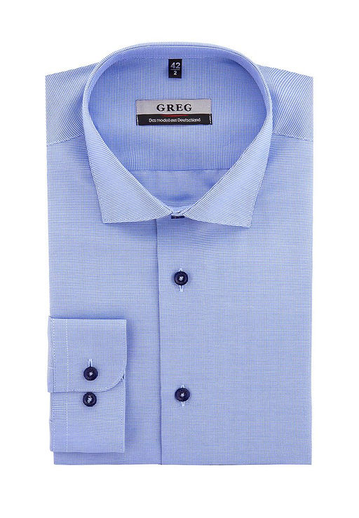 Сорочка мужская длинный рукав GREG 214/139/395/Z  фото 2