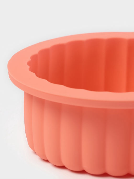 Форма для выпечки Доляна Савоярди, силикон, 3 ячейки, 22?19?4 см, персиковая  фото 5