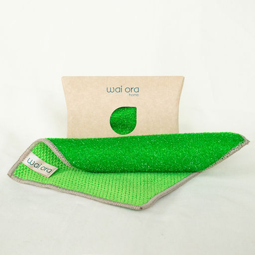 Салфетка для мытья посуды Sparkle (Зеленое яблоко) - Wai ora фото 2