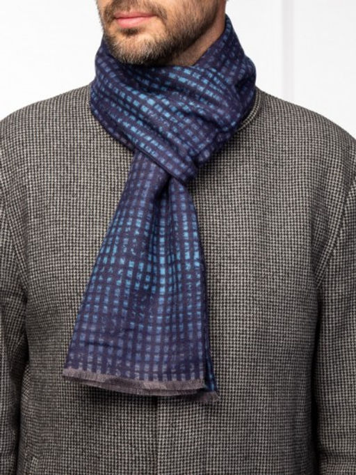 Шарф муж. шелк+виск 30х180 LJG34-589-19 - Labbra фото 10