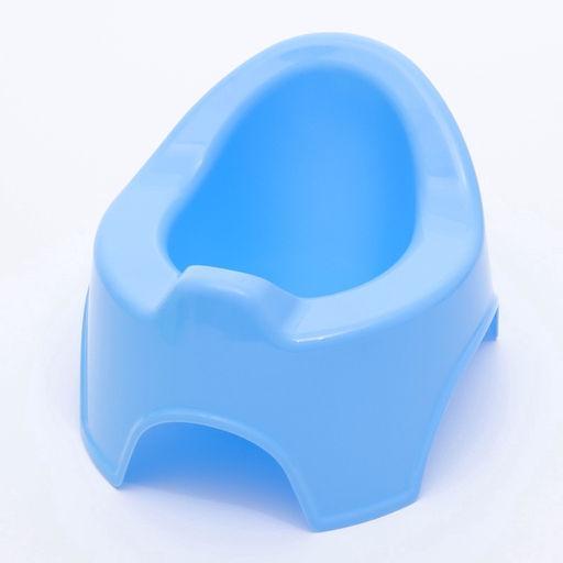 Горшок детский, цвет голубой