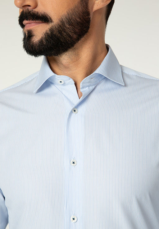 Сорочка мужская длинный рукав GREG 221/131/7337/Z/1p  фото 6