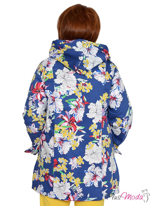 Парка с капюшоном Модель №931 размеры 44-84 - Plusmoda фото 5