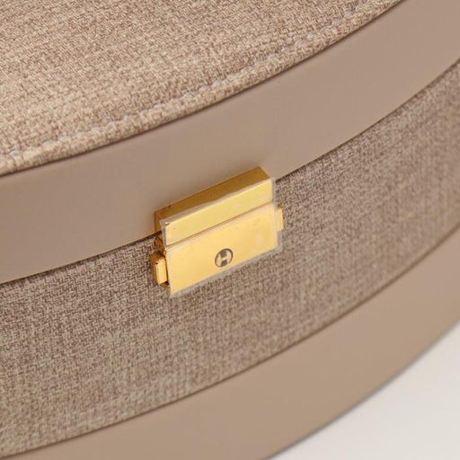 Шкатулка кожзам для украшений Мокко комбинированная 13х15х21,5 см - Simaland фото 5