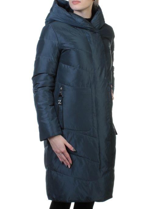 8033 DK. GRAY Пальто женское зимнее (био-пух)