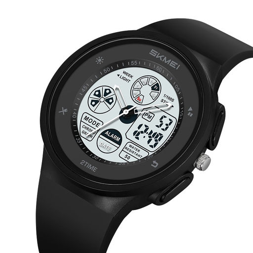 Часы наручные Skmei мужские электронные спортивные 2346black-white