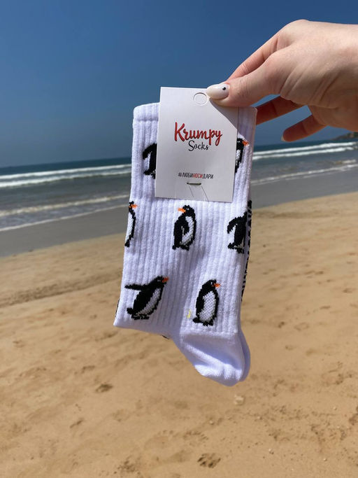 Носки р.35-40 TxT Пингвины - Krumpy фото 9