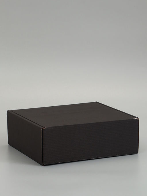 Цена за 2 шт. Коробка самосборная, черная, 26 х 24 х 10 см