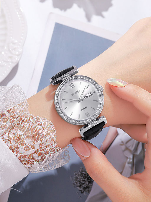 Часы наручные Skmei женские кварцевые 2090silver-silver