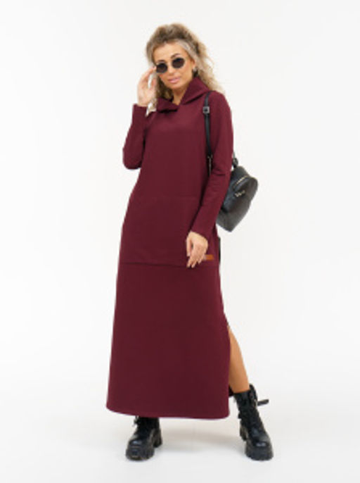 865 Платье из футера с лайкрой - Svetekst фото 28