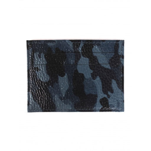 Визитница-кардхолдер Croco-ВК-213 н/к, 1отд, 3карм, синий флотер камуфляж (126) 264654  фото 2