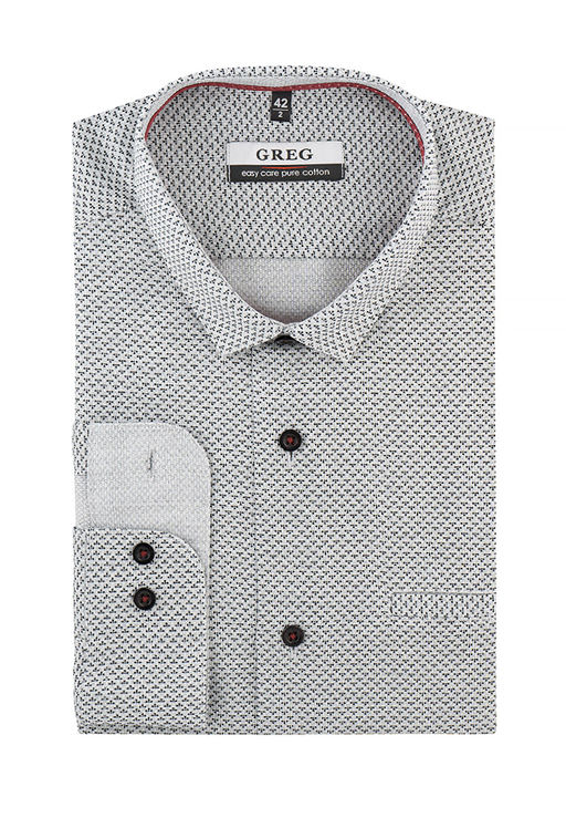 Сорочка мужская длинный рукав GREG 333/131/1091/Z/1p  фото 2