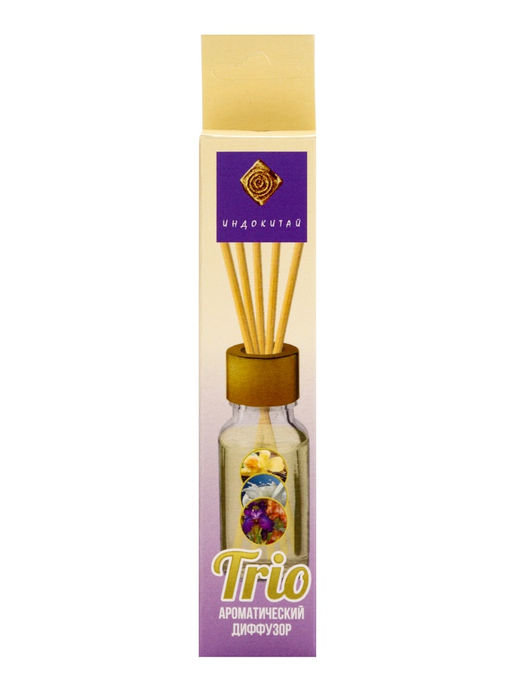 Цена за 2 шт. Ароматический диффузор «Ваниль, молоко, ирис», с палочками, для дома, 10 мл