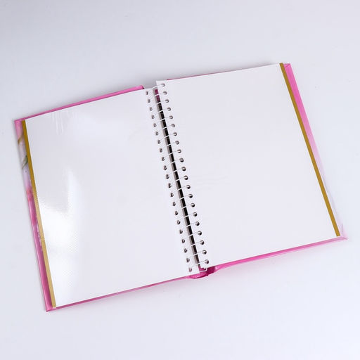 Фотоальбом магнитный на 20 листов Цветы, МИКС