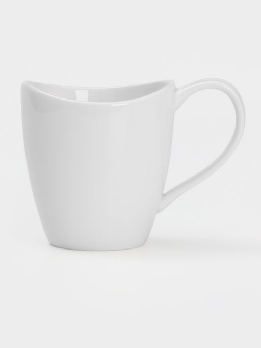 Кружка Wilmax England, 340 мл, фарфор, белая