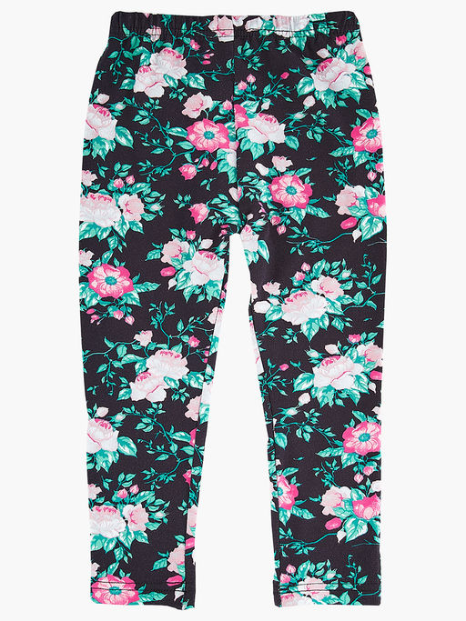 Бриджи (лосины) UD 4964 голубой/розы - Mini maxi фото 8