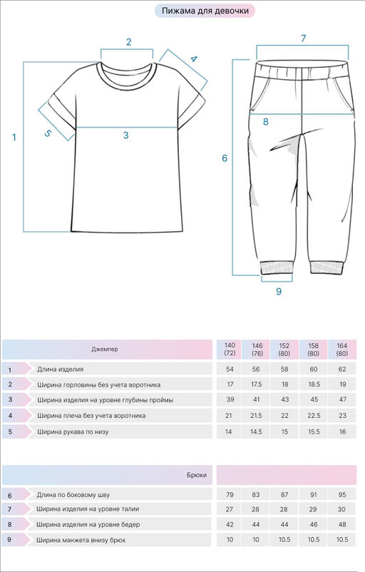 Пижама для девочки 91226 Lets go - Let's go фото 27