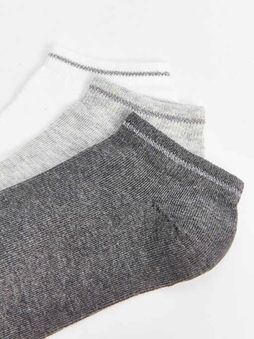 Kad?n D?z Patik ?orap 3l?