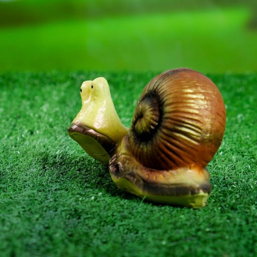 Садовая фигура из полистоуна «Улитки», 13×7.5 см, набор 4 шт.