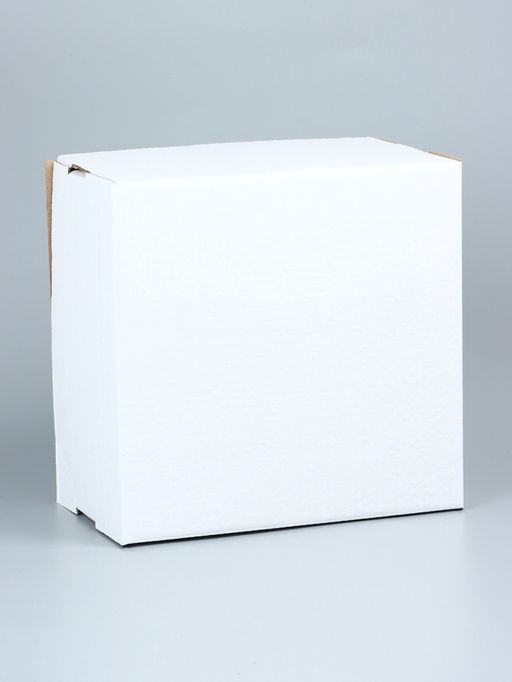 Цена за 5 шт. Коробка под торт, белая, 30×30×19 см