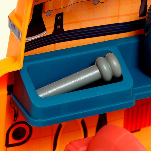 Игровой модуль детский 3 в 1 «Рюкзачок», верстак с инструментами, 23 элемента