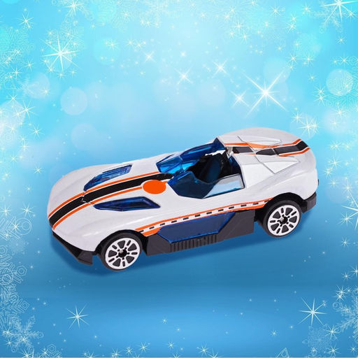 Новогодний шар с игрушкой Гоночная машинка, МИКС - Woow toys фото 3