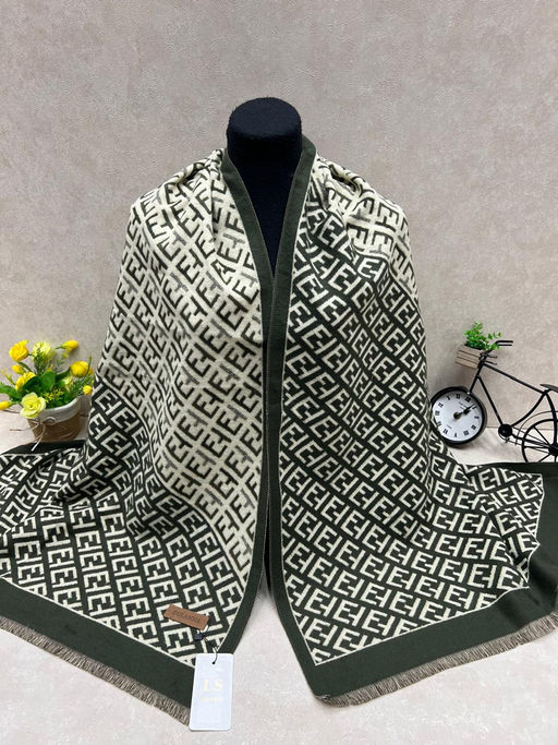 Мягкий палантин из кашемира мультицвет