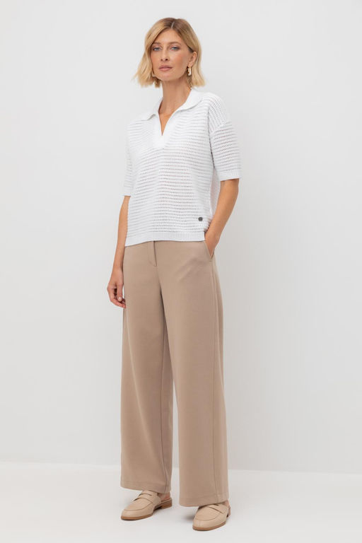 ЕВ 30202/кипенно-белый джемпер жен