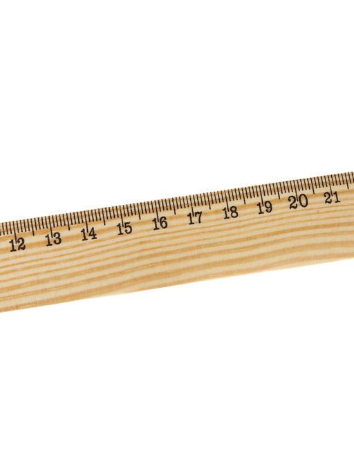 Цена за 72 шт. Линейка деревянная, 30 см