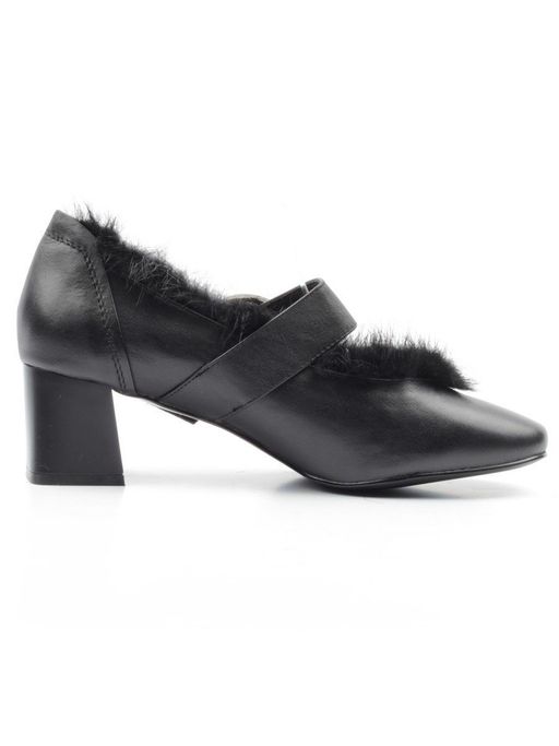 03-N18116P-2 BLACK Полуботинки женские (натуральная кожа) - Фабричный китай фото 8