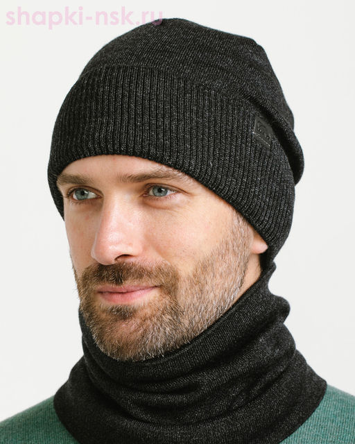 281 T Шапка мужская флис (57-59)