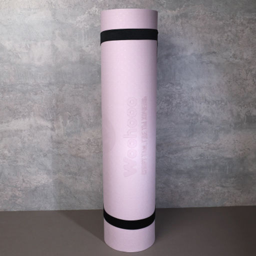 Коврик для йоги и фитнеса Woohooo Whisper / 183x61x0.6 / Purple-Pink / Мешок+ стяжка в комплекте / уп12 - Галеонтрейд фото 3