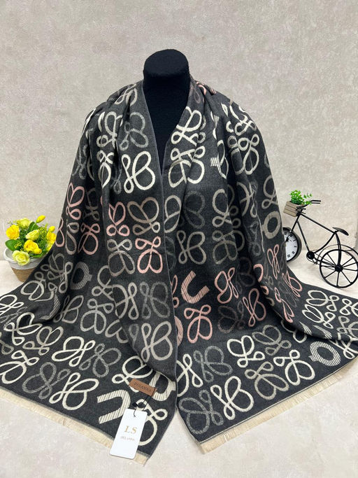 Мягкий палантин из кашемира мультицвет