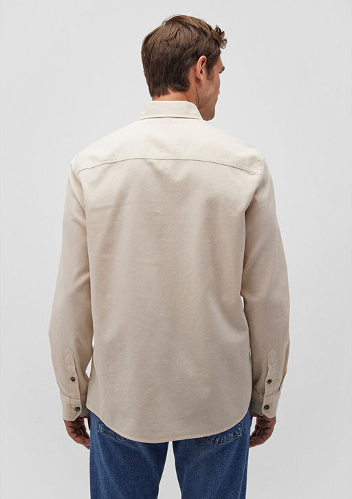 Bej Gomlek - Mavi фото 4