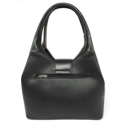 Сумка женская искусственная кожа DJ-7058-2-BLACK, 1отд, плечевой ремень, черный SALE 261454 - Adelia фото 2