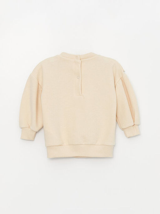 Bebe Yaka K?z Bebek Sweatshirt ve Pantolon 2li Tak?m - Waikiki фото 3