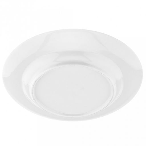 Тарелка мелкая фарфоровая "Веселый Колобок" д200мм, h25мм, гладкий край (Россия)