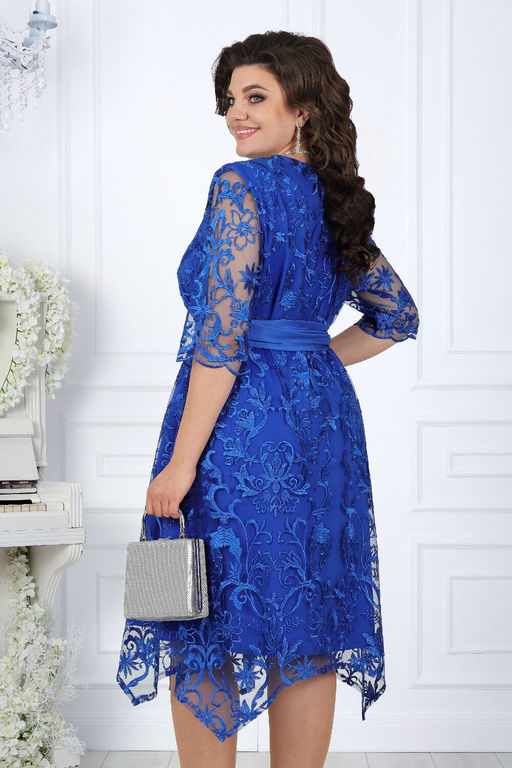 Платье Ninele 7431-Р темно-синий - Mira fashion фото 543