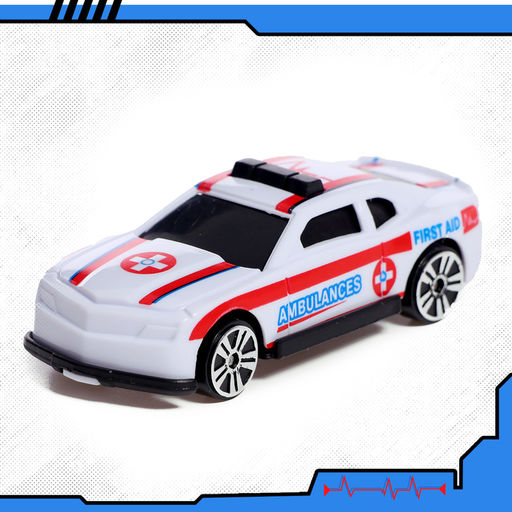 Набор машин Скорая помощь, 5 штук - Simaland фото 5