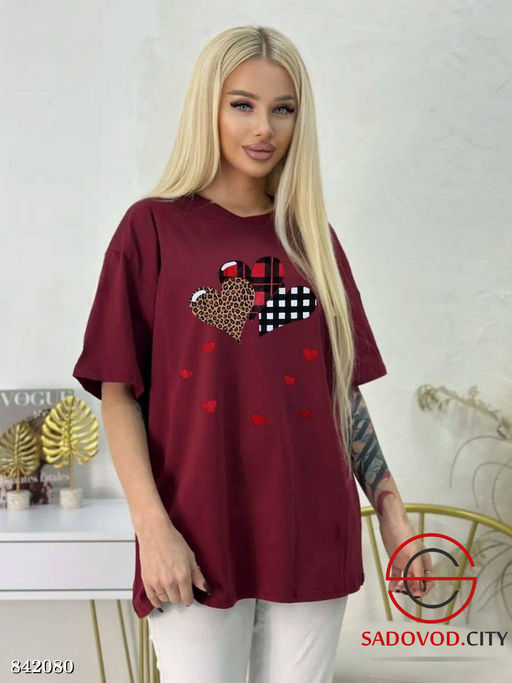 Футболка женская с принтом